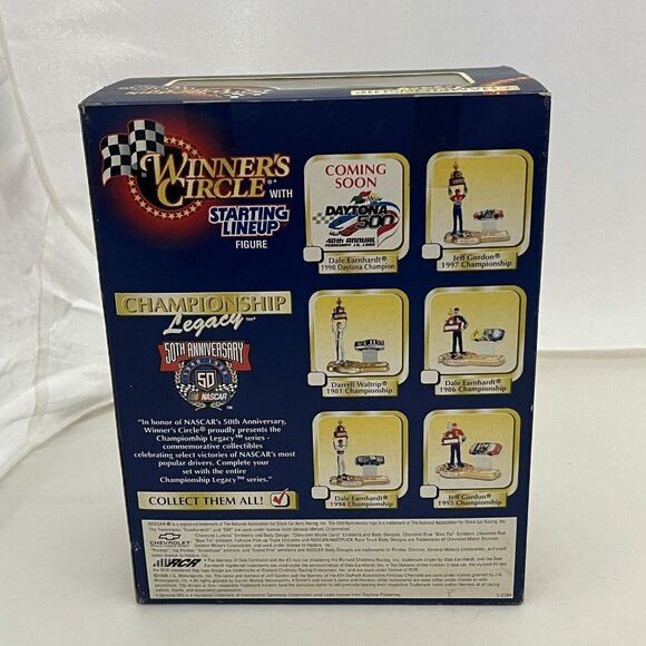 Vintage 1998 Kenner Dale Earnhardt Winner’s Circle Starting Lineup Figure Car - Picture 7 of 16